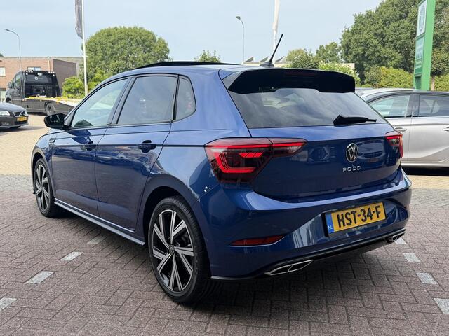 Volkswagen POLO 1.0 TSI R-Line Business PANORAMADAK | FULL LED MATRIX | VIRTUAL DISPLAY | CAMERA | ADAPTIVE CRUISE CONTROL | ANDROID/APPLE CARPLAY | KEYLESS GO/ENTRY | STOELVERWARMING | INKLAPBARE SPIEGELS |