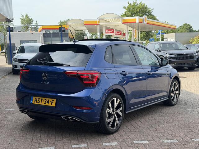 Volkswagen POLO 1.0 TSI R-Line Business PANORAMADAK | FULL LED MATRIX | VIRTUAL DISPLAY | CAMERA | ADAPTIVE CRUISE CONTROL | ANDROID/APPLE CARPLAY | KEYLESS GO/ENTRY | STOELVERWARMING | INKLAPBARE SPIEGELS |