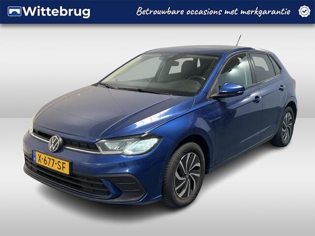 Volkswagen POLO 1.0 TSI Life / GARANTIE TM 1-2028/ AUTOMAAT/ PARK. SENSOREN/ LED/ DIGITAL DASHBOARD/ ADAPT. CRUISE/ APP CONNECT/ AIRCO/ DAB/ 15" LMV