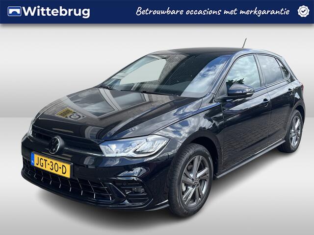 Volkswagen POLO 1.0 TSI R-Line / FABRIEKSGARANTIE TM 10-2029/ 2X R-LINE/ FULL-LED/ ADAPT-CRUISE/ PARK. SENSOREN V&A/ APP-CONNECT/ NAVI/ DAB/ CLIMA/ DIGITAL DASH