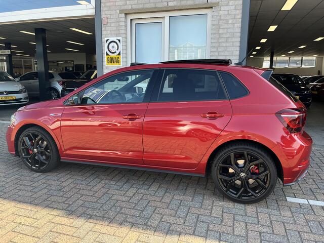 Volkswagen POLO 2.0 TSI GTI / AUTOMAAT/ 207 PK/ PANO/ BLACK STYLE/ CAMERA/ PARK. SENSOREN/ IQ. LIGHT/ DIGITAL DAHBOARD/ KEYLESS/ APP CONNECT/ STOELVERWARM./ ADAPT. CRUISE/ NAVI/ CLIMA/ DAB/ 18" LMV