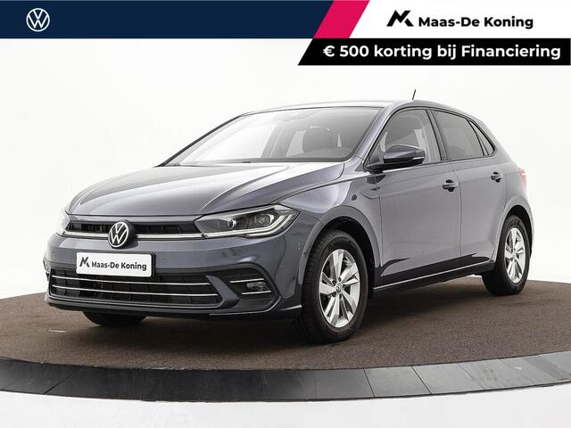 Volkswagen POLO 1.0 TSI 95pk DSG Style · Apple/Android Car Play · Matrix LED · Stoelverwarming · ACC · Sfeerverlichting · Elek. Inklapbare Spiegels ·