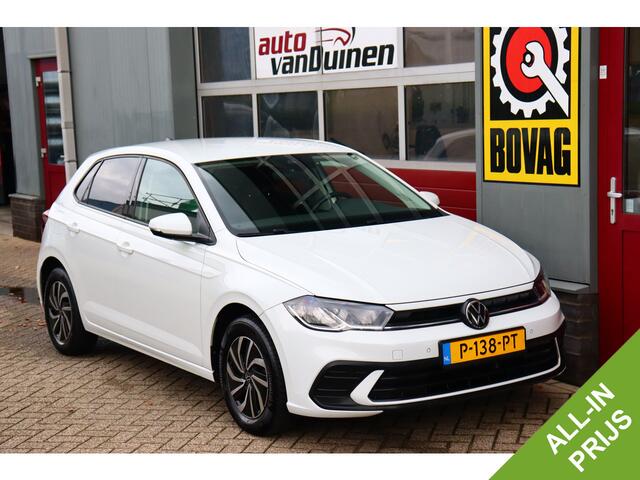 Volkswagen POLO 1.0 TSI Life Business O.a: Stoelverw, ACC, Clima, Navi, PDC, Carplay, Etc. All-in prijs!