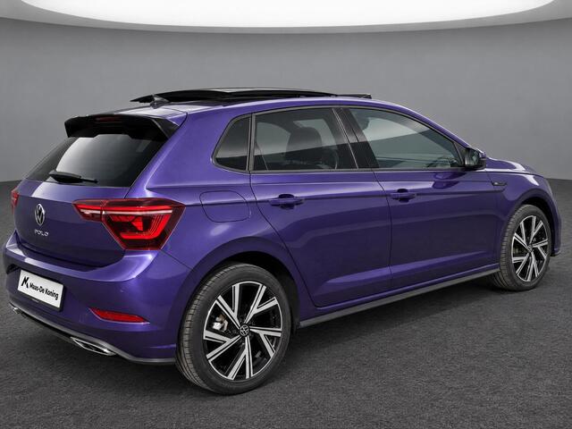 Volkswagen POLO 1.0TSI/110PK R-Line · Panoramadak · Apple/Android Car Play · Camera + Parkeersensoren · Stoelverwarming · Garantie t/m 31-03-2027 of 100000km.
