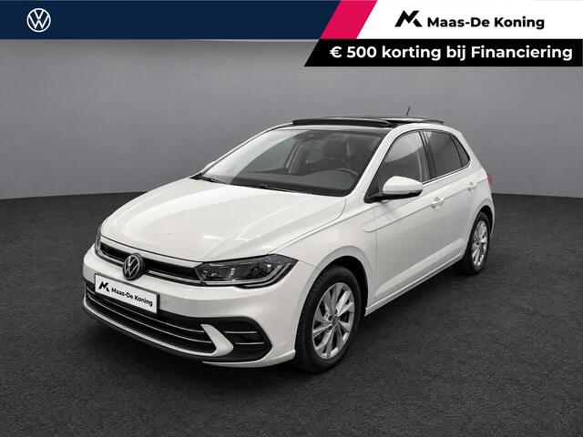 Volkswagen POLO 1.0 TSI 95pk DSG Style · Panoramadak · Camera · Apple/Android Car Play · Navigatie · Stoelverwarming · 16'' Inch ·