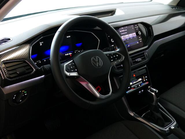 Volkswagen T-Cross 1.5 TSI 150PK STYLE PLUS LMV CARPLAY NAVI VIR.COCKPIT LED CAMERA STOELVERW. ADAP.CRUIS DAB 01/2024! 70 BIJNA NIEUWE VOLKSWAGEN'S UIT VOORRAAD LEVERBAAR