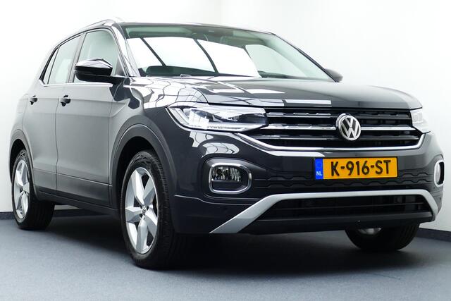 Volkswagen T-Cross 1.0 TSI Style Clima, Cruise, Stoelverw, Led Koplampen, 17"LMV, Haak 1100kg