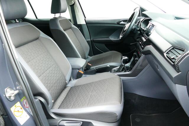 Volkswagen T-Cross 1.0 TSI Style Clima, Cruise, Stoelverw, Led Koplampen, 17"LMV, Haak 1100kg