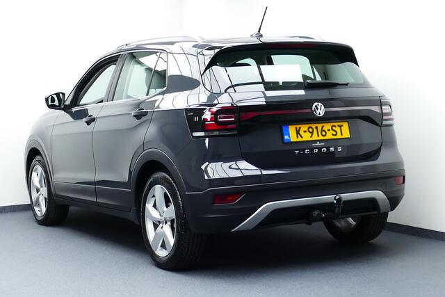 Volkswagen T-Cross 1.0 TSI Style Clima, Cruise, Stoelverw, Led Koplampen, 17"LMV, Haak 1100kg