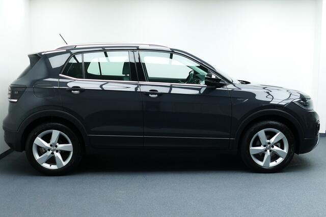 Volkswagen T-Cross 1.0 TSI Style Clima, Cruise, Stoelverw, Led Koplampen, 17"LMV, Haak 1100kg
