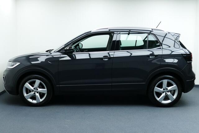 Volkswagen T-Cross 1.0 TSI Style Clima, Cruise, Stoelverw, Led Koplampen, 17"LMV, Haak 1100kg