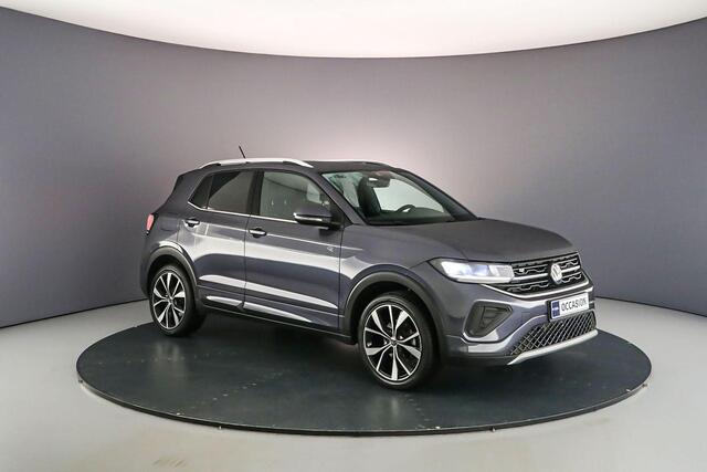 Volkswagen T-Cross R-Line 1.0 TSI 115pk DSG Automaat Achteruitrijcamera, Navigatie, Adaptive cruise control, Stoelverwarming, App connect, Parkeersensoren, LED koplampen