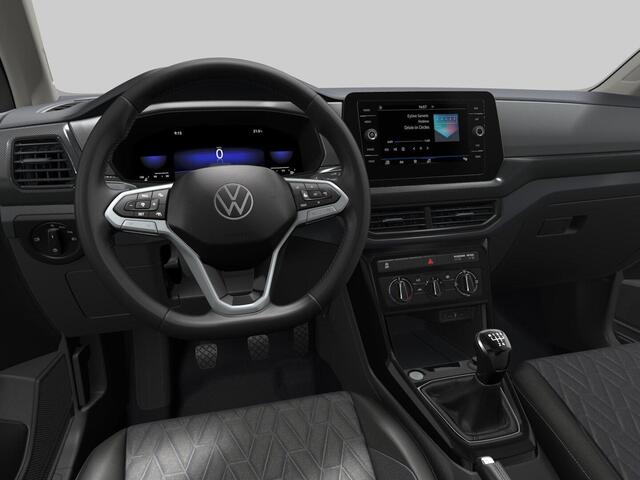 Volkswagen T-Cross Life Edition 1.0 TSI 95 pk 5 versn. Hand · Achteruitrijcamera · Draadloze telefoonlader ·