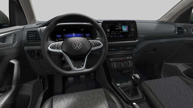 Volkswagen T-Cross 1.0 TSI 95 5MT Life Edition Parkeersensoren voor en achter (Park Distance Control) | Zijruiten achter en achterruit getint 65% lichtabsorberend | Airconditioning automatisch, 2-zone (Climatronic)