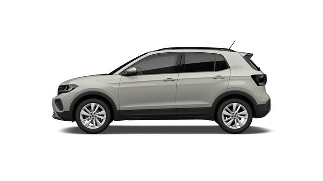 Volkswagen T-Cross 1.0 TSI 95 5MT Life Edition Parkeersensoren voor en achter (Park Distance Control) | Zijruiten achter en achterruit getint 65% lichtabsorberend | Airconditioning automatisch, 2-zone (Climatronic)