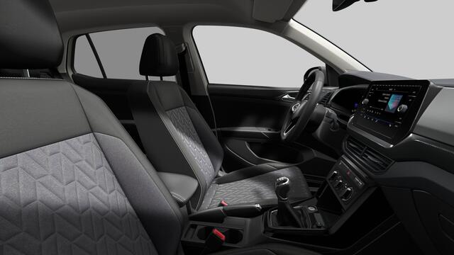 Volkswagen T-Cross 1.0 TSI 95 5MT Life Edition Parkeersensoren voor en achter (Park Distance Control) | Zijruiten achter en achterruit getint 65% lichtabsorberend | Airconditioning automatisch, 2-zone (Climatronic)