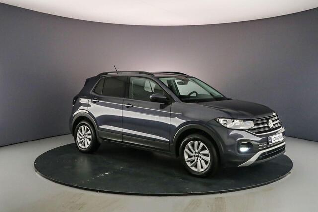 Volkswagen T-Cross Life 1.0 TSI 110pk DSG Automaat Adaptive cruise control, Achteruitrijcamera, Stoelverwarming, Parkeersensoren, Airco, DAB, Radio, Bluetooth, App connect