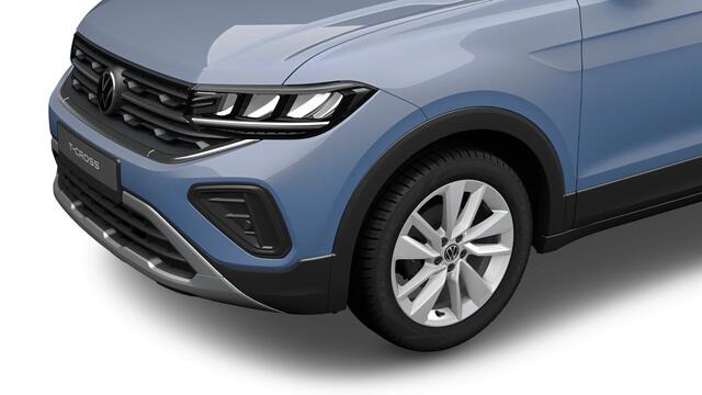 Volkswagen T-Cross 1.0 TSI 95 5MT Life Edition | 'App-Connect' draadloze smartphone integratie | Achterlichten LED | Afstandscontrolesysteem (Front Assist)