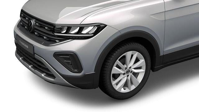 Volkswagen T-Cross 1.0 TSI 95 5MT Life Edition | 'App-Connect' draadloze smartphone integratie | Achterlichten LED | Afstandscontrolesysteem (Front Assist)
