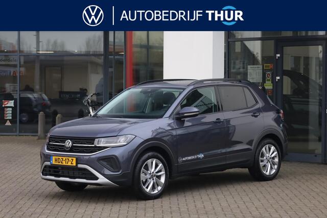 Volkswagen T-Cross 1.0 TSI Life Edition 116PK / 85kW DSG, 17" 'Bangalore' LMV, LED koplampverlichting, Multimedia pakket (navigatie 'discover media', verkeerstekenherkenning, Apple Carplay / Android Auto, telefoon draadloos oplaadbaar), Comfort Pakket (parkeersensoren vóór 