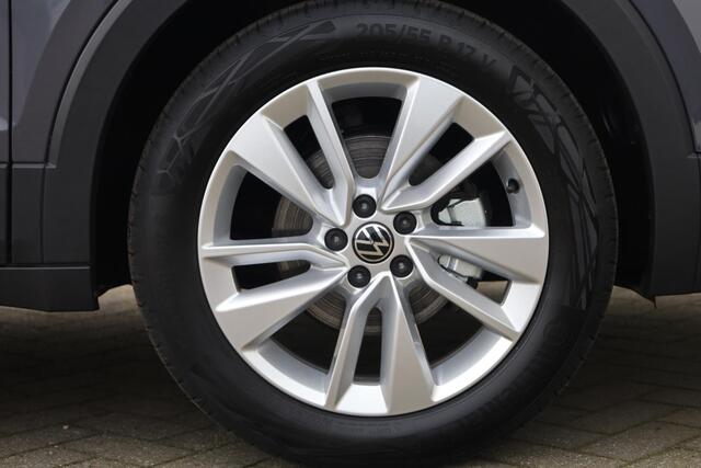 Volkswagen T-Cross 1.0 TSI Life Edition 116PK / 85kW DSG, 17" 'Bangalore' LMV, LED koplampverlichting, Multimedia pakket (navigatie 'discover media', verkeerstekenherkenning, Apple Carplay / Android Auto, telefoon draadloos oplaadbaar), Comfort Pakket (parkeersensoren vóór 