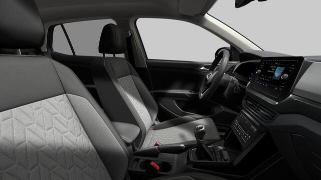 Volkswagen T-Cross 1.0 TSI 95 5MT Life Edition Zijruiten achter en achterruit getint 65% lichtabsorberend | Parkeersensoren voor en achter (Park Distance Control) | Airconditioning automatisch, 2-zone (Climatronic)