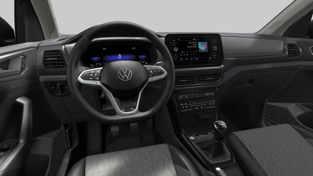 Volkswagen T-Cross 1.0 TSI 95 5MT Life Edition Zijruiten achter en achterruit getint 65% lichtabsorberend | Parkeersensoren voor en achter (Park Distance Control) | Airconditioning automatisch, 2-zone (Climatronic)