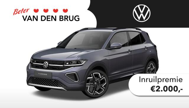 Volkswagen T-Cross 1.0 TSI R-Line Edition | Navigatie | Trekhaak | 18" inch lm velgen |
