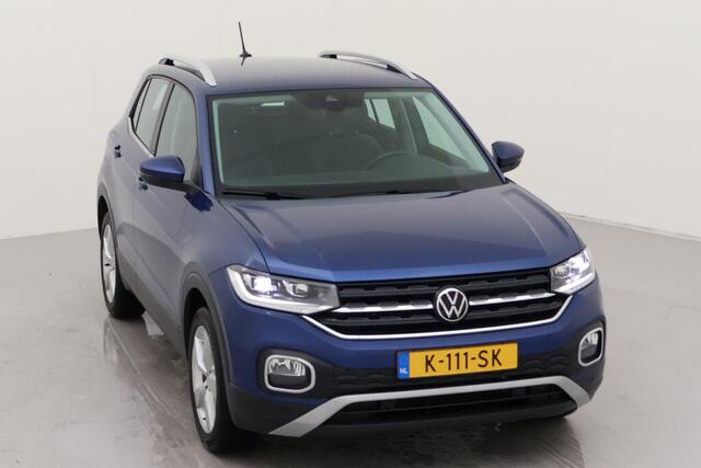 Volkswagen T-Cross 1.0 TSI Style / Metallic/ Led/ Camera/ Clima/ Navi/ Parkeersensoren/ 17 lmv