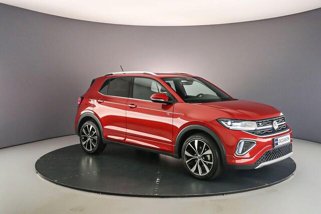 Volkswagen T-Cross R-Line 1.0 TSI 115pk DSG Automaat Adaptive cruise control, LED matrix koplampen, Navigatie, Achteruitrijcamera, Stoelverwarming, Parkeersensoren, App connect