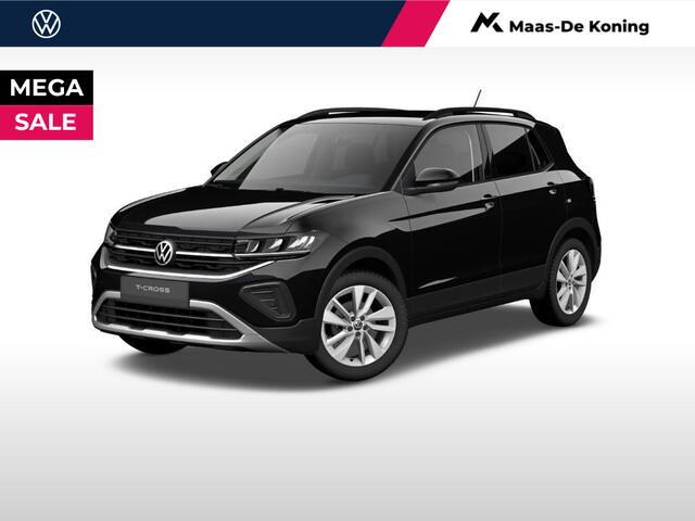 Volkswagen T-Cross Life Edition 1.0 TSI 95 pk 5 versn. Hand · Achteruitrijcamera · Privatelease vanaf ¤ 468 per maand · MEGA Sale · DIRECT LEVERBAAR