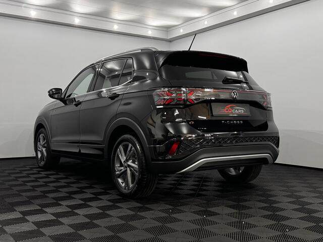 Volkswagen T-Cross 1.0 TSI R-Line Half leder, Camera, Apple carplay, Virtual desk, Cruise control adaptief, 1 jaar garantie