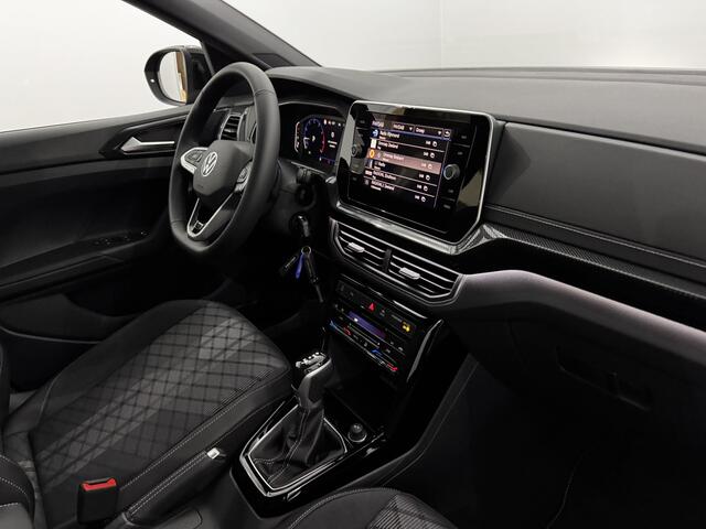 Volkswagen T-Cross 1.0 TSI R-Line Half leder, Camera, Apple carplay, Virtual desk, Cruise control adaptief, 1 jaar garantie