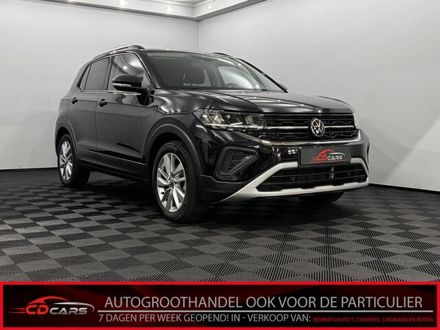 Volkswagen T-Cross 1.0 TSI Life Edition Clima, Camera, Navi, Winterpakket, Virtual desk, Keyless start, Cruise control adaptief, 1 jaar garantie