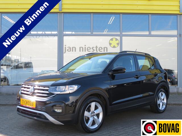 Volkswagen T-Cross 1.0 TSI -115pk- Navi | Parkeersensoren | Dodehoeksensoren | Climate Control | Stoelverwarming |Rijklaarprijs incl. 1 jaar Bovag garantie