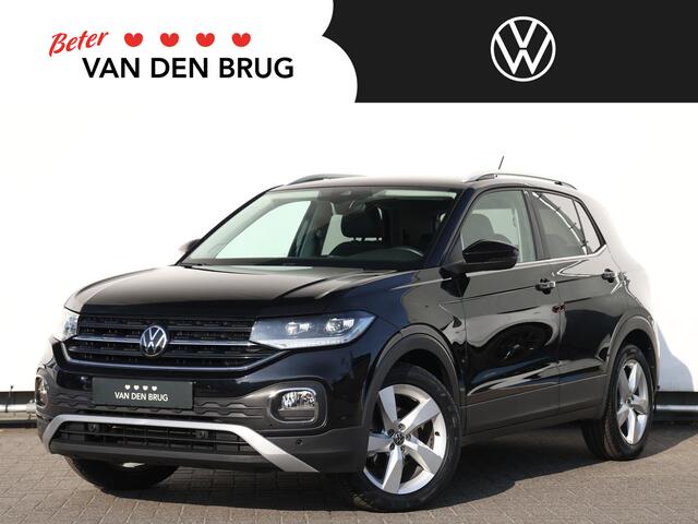 Volkswagen T-Cross 1.0 TSI Style 115pk DSG | LED | Navigatie | Stoelverwarming | Spiegelpakket | Parkeersensoren