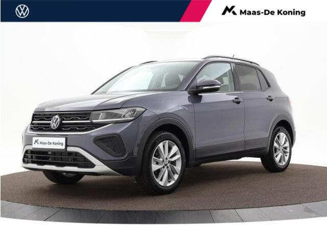 Volkswagen T-Cross Life Edition 1.0 TSI 95 pk 5 versn. Hand · Airconditioning automatisch, 2-zone (climatronic) · Velgen 'ventura', 17 inch lichtmetaal
