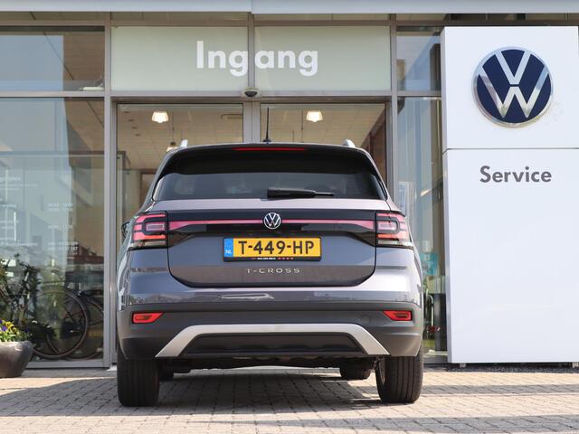 Volkswagen T-Cross 1.0 TSI 110 pk DSG Style | Navigatie | Camera | App Connect | LED | Climatronic | Adaptive Cruise | Stoelverwarming | Digital Cockpit Pro | Keyless |
