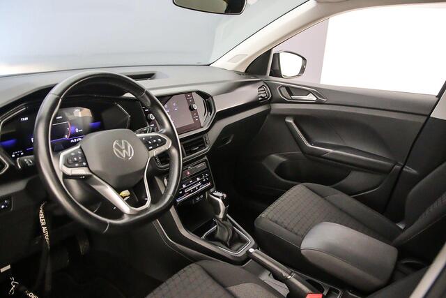 Volkswagen T-Cross Life 1.0 TSI 110pk DSG Automaat Adaptive cruise control, Achteruitrijcamera, Stoelverwarming, Airco, DAB, Radio, Parkeersensoren, App connect