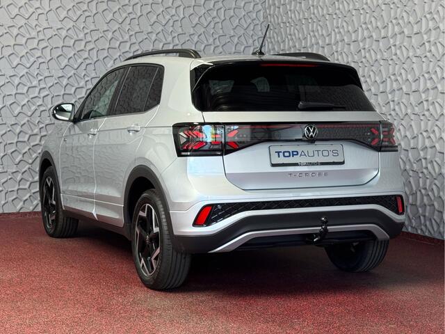 Volkswagen T-Cross TSI 115PK R-LINE EDITION KEYLESS TREKHAAK LED IQ CAMERA STOELVERW ?2025? "Volkswagen rijden begint bij Topautos.nl - 75 topmodellen direct op voorraad!"