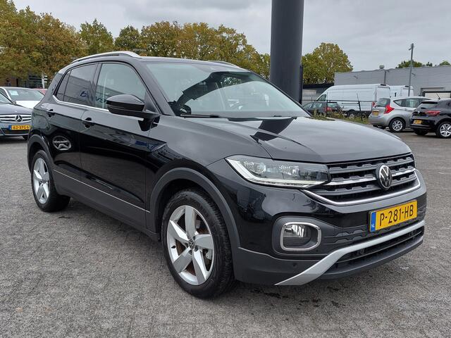 Volkswagen T-Cross 1.0 TSI 110pk DSG Style | 1ste Eigenaar | Navi | Apple Carplay+Android Auto | Clima | Adap.Cruise | Led Koplampen | Keyless Entry | Pdv V+A+Camera | Rijstrook+Licht+Regensensor | 17''lm