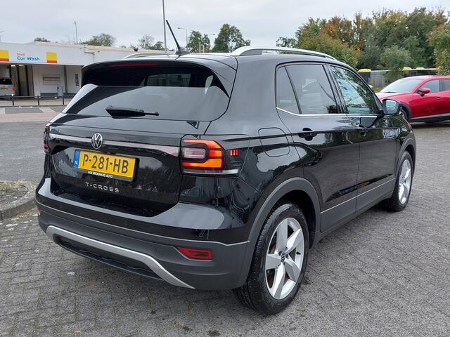 Volkswagen T-Cross 1.0 TSI 110pk DSG Style | 1ste Eigenaar | Navi | Apple Carplay+Android Auto | Clima | Adap.Cruise | Led Koplampen | Keyless Entry | Pdv V+A+Camera | Rijstrook+Licht+Regensensor | 17''lm