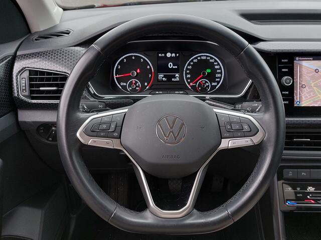 Volkswagen T-Cross 1.0 TSI 110pk DSG Style | 1ste Eigenaar | Navi | Apple Carplay+Android Auto | Clima | Adap.Cruise | Led Koplampen | Keyless Entry | Pdv V+A+Camera | Rijstrook+Licht+Regensensor | 17''lm