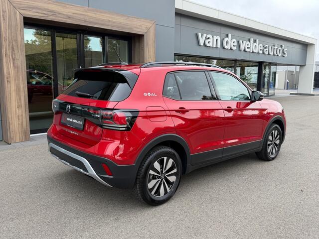 Volkswagen T-Cross 1.0 TSI 116pk DSG Goal | Trekhaak | Navi | Adapt. Cruise | Carplay | Verlengde fabrieksgarantie 1-2030