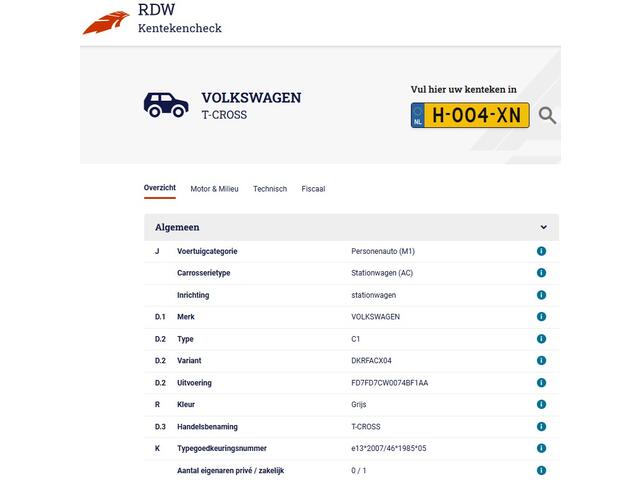 Volkswagen T-Cross 1.0 TSI Life (116 PK) 1e-Eig. Keurig-Onderh. BOVAG-Garantie. NL-Auto..