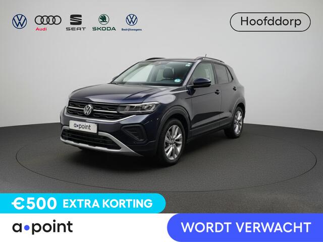 Volkswagen T-Cross 1.0 TSI Life GOAL 95 pk | Navigatie | Parkeersensoren | Autom. airco | Stoelverwarming | Adaptieve cruise control |
