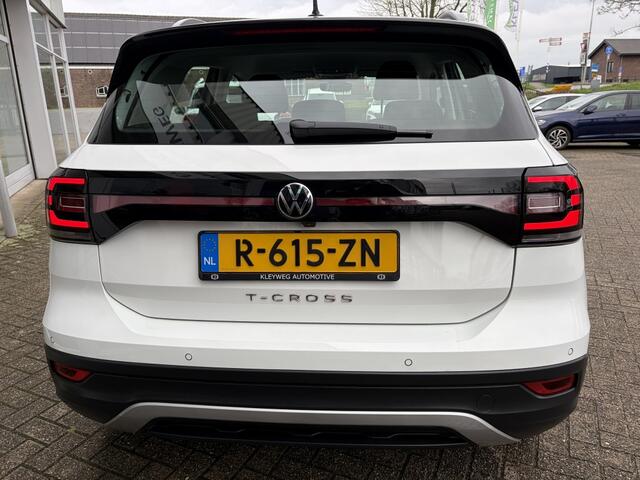 Volkswagen T-Cross 1.0 TSI 110pk, Aut, Carplay, Clima, Camera, Stoelverwarming