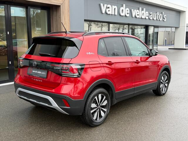 Volkswagen T-Cross 1.0 TSI 115pk DSG Goal | Trekhaak | Camera | 4-season | Navigatie | Rijklaar incl. garantie