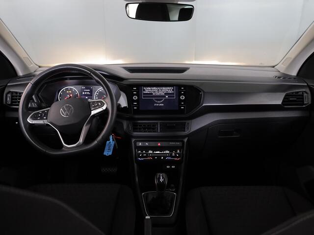 Volkswagen T-Cross 1.0 TSI Life 110 pk Automaat (DSG) | Navigatie via App | Parkeersensoren | Achteruitrijcamera | Autom. airco | Stoelverwarming |