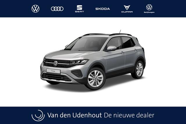 Volkswagen T-Cross 1.0 TSI 115 7DSG Life Edition | 'App-Connect' draadloze smartphone integratie | Achterlichten LED | Afstandscontrolesysteem (Front Assist)